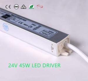 China 1.88A 24V Outdoor LED Strip Power Supply Ultra Slim Lightweight on sale