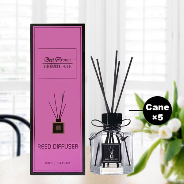 White Oil Aroma Reed Diffuser Liquid 120ml Galss Bottle Sustainable