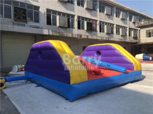 China Carnival Festival Sports Set Fighting Inflatable Duel Gladiator Sticks Joust Game Arena on sale