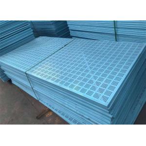 Buy cheap Metal Perforated Building Site Construction Safety Screens 1mX1.8m from wholesalers