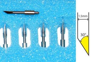 China High Intensity Reflective Diamond Grade CB15UA-K30 (5/pack) For Graphtec Cutting Plotters on sale