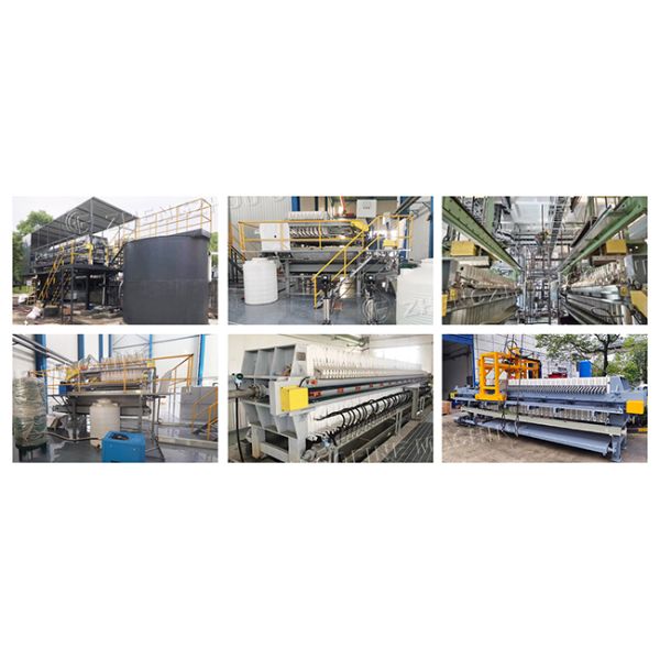 Industrial Solid Liquid Separation Automatic Filter Press Machine