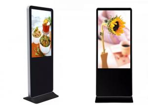 China Indoor Floor Standing Interactive Touch Screen Kiosk LCD Digital Signage Totem on sale
