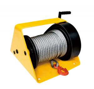 China GR2000 Single Drum 2200Lb Manual Lifting Worm Gear Winch on sale