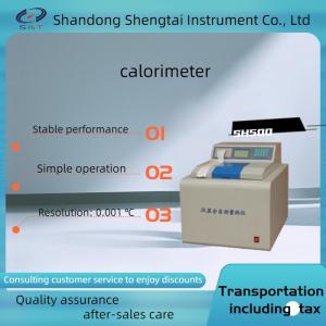 30L Oxygen Bomb Calorimeter Coal Calorific Value Determination Method Manufactures