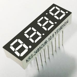  15 Pins Ultra Bright Red 4 Digit Led Display  For Alarm Clock Manufactures