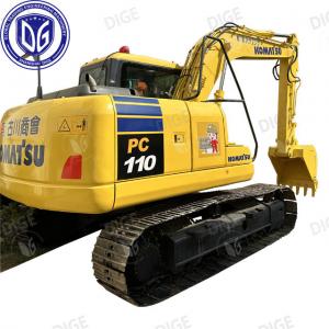 China PC110 10 Ton Used Komatsu Excavator For Large Workloads on sale