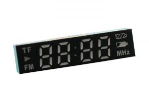  Customized 4 Digit 7 Segment Display 0.32inch TF / FM Red Color For Radio MP3 Player Manufactures