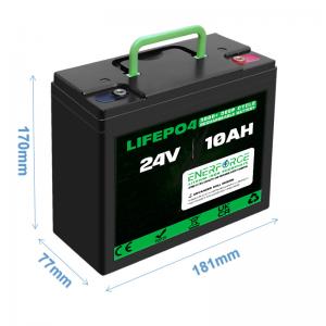  24V 10Ah LFP Lifepo4 Battery For Mobility Scooter Golf Cart Buggy Go Kart Manufactures