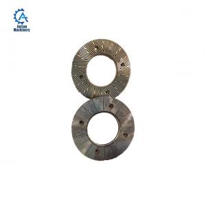 China Paper mill pulp equipment machinery wear resisting double disc refiner plate on sale