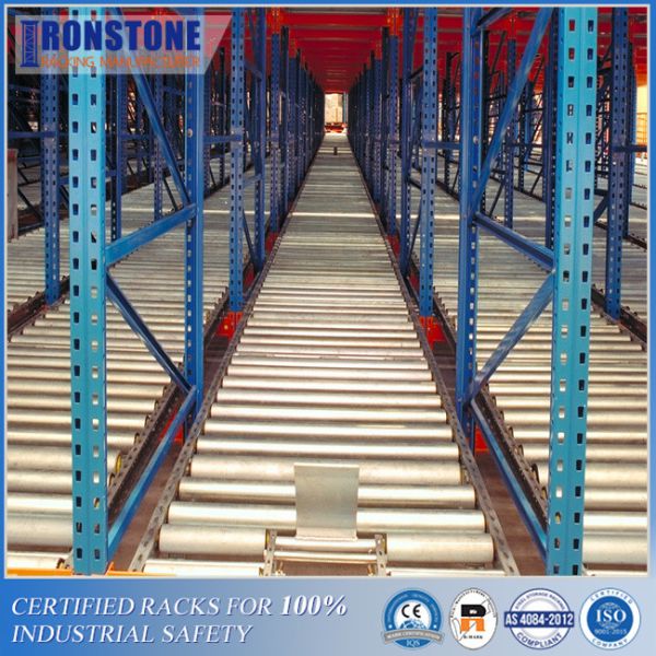  High Efficient Carton Flow Racking With Continuous Inventory Rotation Manufactures