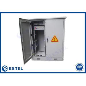  IP45 Windproof Outdoor Telecom Enclosure with Two Compartments Manufactures