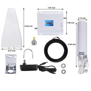 Buy cheap Dual Band 900 1800 2100 GSM/3G 2g/3g/4g Mobile Signal Booster/Repeater/Amplifier from wholesalers