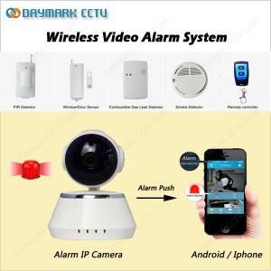  P2P wireless home alarm video surveillance system for shop restaurant Manufactures