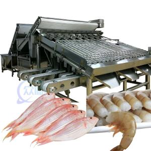  ISO 1500KG Seafood Sorting Machine , Multifunctional Fish Size Sorter Manufactures