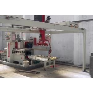 China Customizable Direction Electric Curbstone Loading Unloading Machine With Servo Motor LCD Display on sale