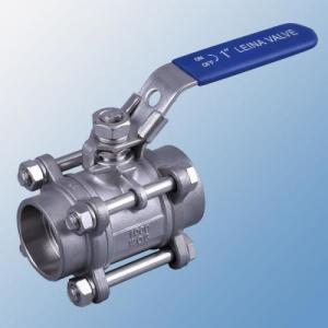  Durable 3PC Socket Welding 2 Inch Stainless Steel Ball Valve For Industrial Manufactures