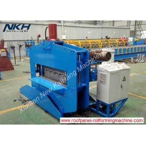 China Blue Roofing Sheet Crimping Machine , Hydraulic Crimp Panel Curving Machine on sale