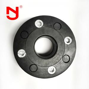 Round Rubber Metal Pipe Connector Rubber Vibration Damping Mounts Small Size Manufactures