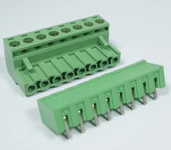 Terminal blocks male pluggable terminal block connector 5.0 2P-24P