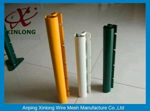 Xinlong Fence Post Accessories Square Fence Posts Pvc Coating Anti Corrosion