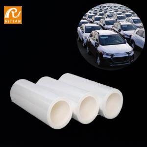China Automotive Car Vinyl Protective Film White Self Adhesive For Vessel Interior Vehicle on sale