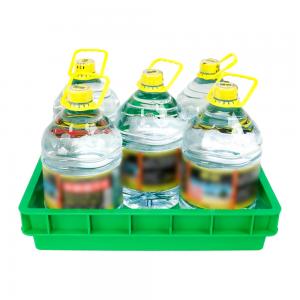 China Transport Turnover Stackable Plastic Crate Box with Customized Logo Printing Services on sale