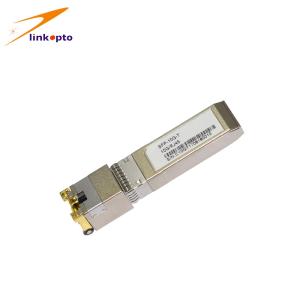 China RJ45 CAT5 10000M 10G Copper SFP Module Pluggable Compatible HP Equipment on sale