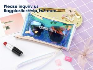  Handle Politzer Makeup Cosmetic Bag Toy Package Zip Barrel Cosmetic Box Portable Travel PVC Clear Cosmetic Makeup Bags Manufactures