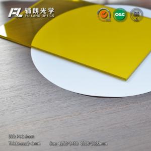 China Heat Resistant ESD PVC Sheet , 5mm Clear Pvc Sheet For Clean Room Partition Panel on sale