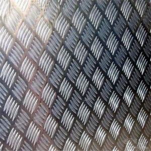  AISI 5083 Alloy Sheet Aluminum Checkered Tread Plate 5 Bar 4 x 8  1.8mm Thickness Mill Finish Manufactures
