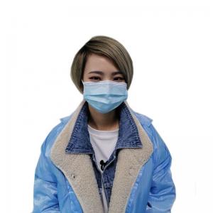 China High BFE / PFE Disposable Non Woven Face Mask Anti Virus on sale