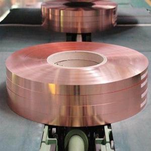 China Copper Foil 0.1mm For Battery Copper Strip Coil Manufacturer Copper Coil / Copper Strip / Copper Tape on sale