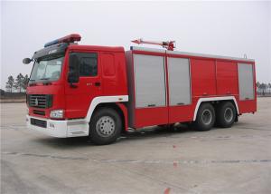  6x4 Drive Six Seats Water Tank Firefighting Truck with Flattop Length Cab Manufactures