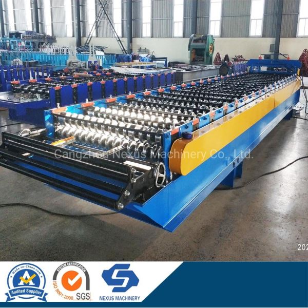 Florence Corrugated Roof Sheet Roll Forming Machine Nexus Roofing Sheets Making Machine to Phillipines