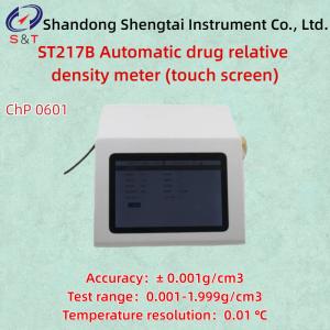 Touch Screen Automatic Drug Relative Density Meter Range 0.001-1.999g/Cm3 CHP