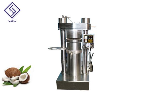 Quality 9.5kg/Batch Sesame Seed Hydraulic Oil Press Machine for sale