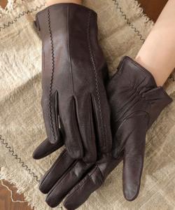  Girls Ladies Fashion Gloves , Costume Accessory Lamb Leather Driving Gloves Manufactures