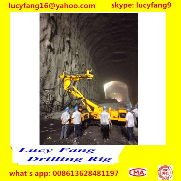 Quality China Cheapest Popular Eifficient Multi-function Excavator Mounted DTH Hammer Anchor Drilling Rig for sale