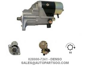  028000-7240 028000-7241 - DENSO Starter Motor 24V 4.5KW 11T MOTORES DE ARRANQUE Manufactures
