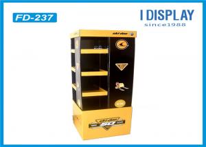  Recyclable Cookware Retail Cardboard Floor Display Stands Classical Printing Manufactures