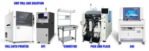  CNSMT SMT FULL Line Machine HIGH SPEED CPU Car driver solution 40000cph india cheap price Manufactures