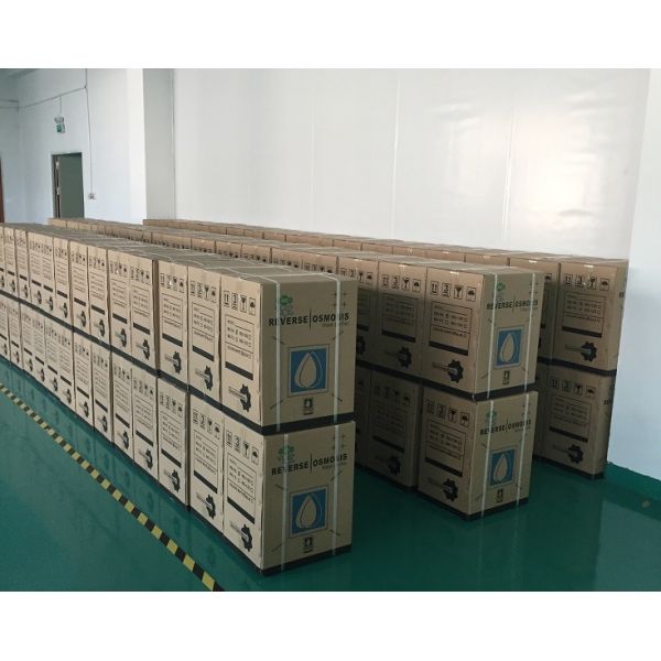 Household RO System Water Purifier 75 GPD With Microcomputer Light Indicator Box