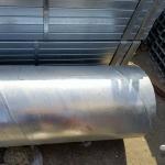 ASTM A106 A36 A53 1.0033 BS 1387 MS ERW Hollow Steel Pipe GI Hot Dip Galvanized