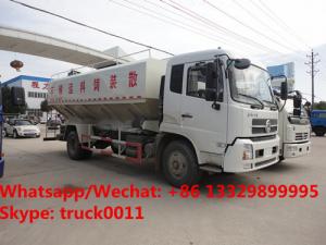  high quality and best price Euro 5 Dongfeng tianjin 4*2 LHD 10tons-12tons animal feed delivery truck for sale Manufactures