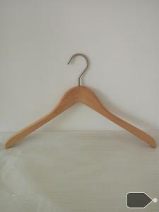 Top Selling Hotel T  Shirt natural Wooden Hanger with Natural Color