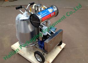  Vaccum Pump Portable Cow Milker Double bucket for Household Manufactures