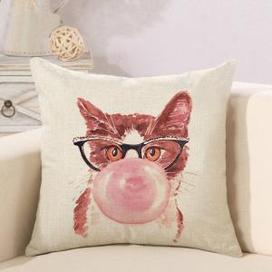  Funny cat Throw Pillow Cover Outdoor Home Decor Cute Animal Cushion Case Square for Sofa Couch Kids Bed Decorations Manufactures