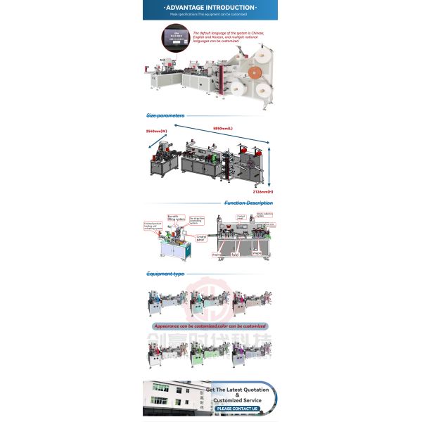 15 days free trial Speed 180 pieces/min 3d mask kf94 machine fish mask making machine kf94 mask earloop machine