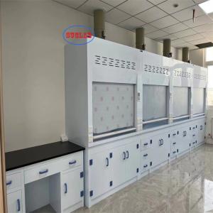  Industrial Chemical  Fume Hood Lab PP Hood Suitable for Noise ≤60dB 220V Voltage Manufactures